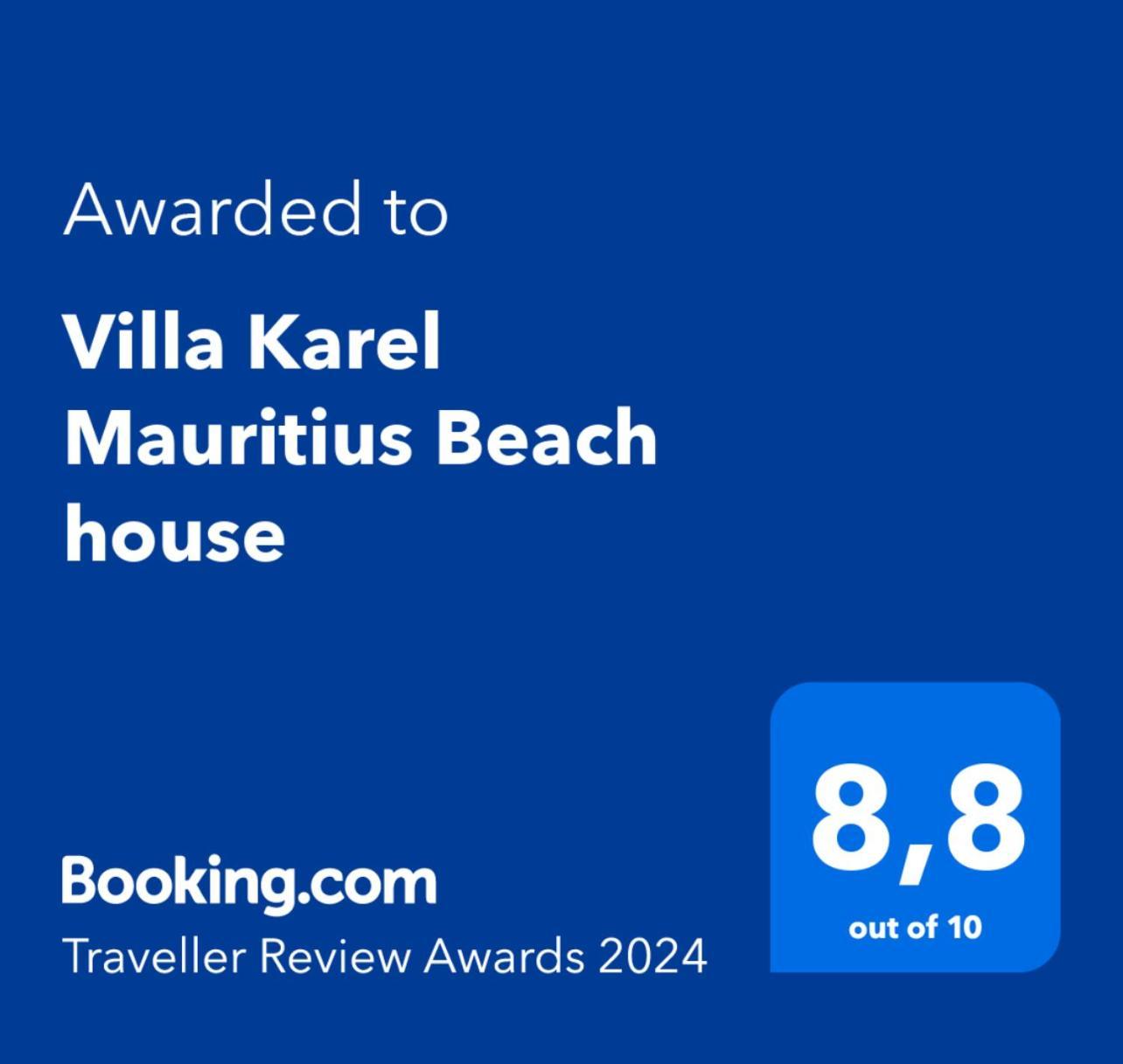 Villa Karel Mauritius Beach House Riambel Exteriör bild