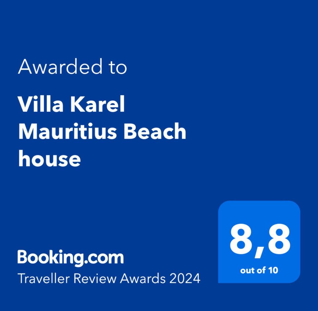 Villa Karel Mauritius Beach House Riambel Exteriör bild